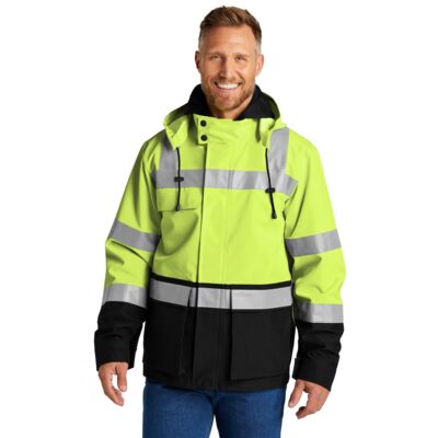 Ansi 107 Class 3 Waterproof Ripstop 3 In 1 Parka Thumbnail