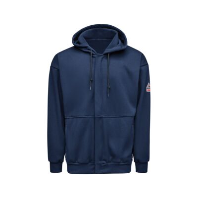 Men's Tall Full-Zip Fleece Hooded Sweatshirt Thumbnail