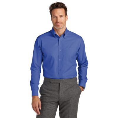 Tall Wrinkle Free Stretch Nailhead Shirt Thumbnail