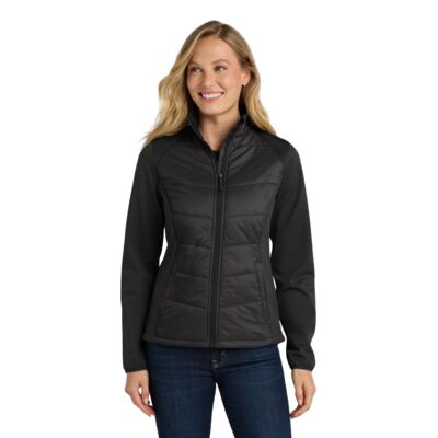 Ladies Hybrid Soft Shell Jacket Thumbnail