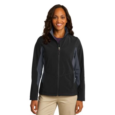 Ladies Core Colorblock Soft Shell Jacket Thumbnail