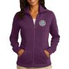 Ladies Slub Fleece Full Zip Jacket Thumbnail